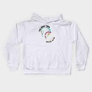 Seattle Eras Tour n2 Kids Hoodie